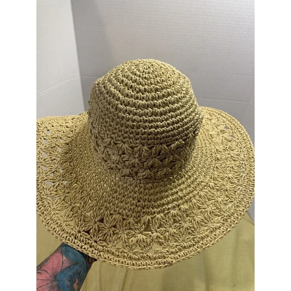 Aerie American Eagle Women's ultra braid Straw hat~Travel~